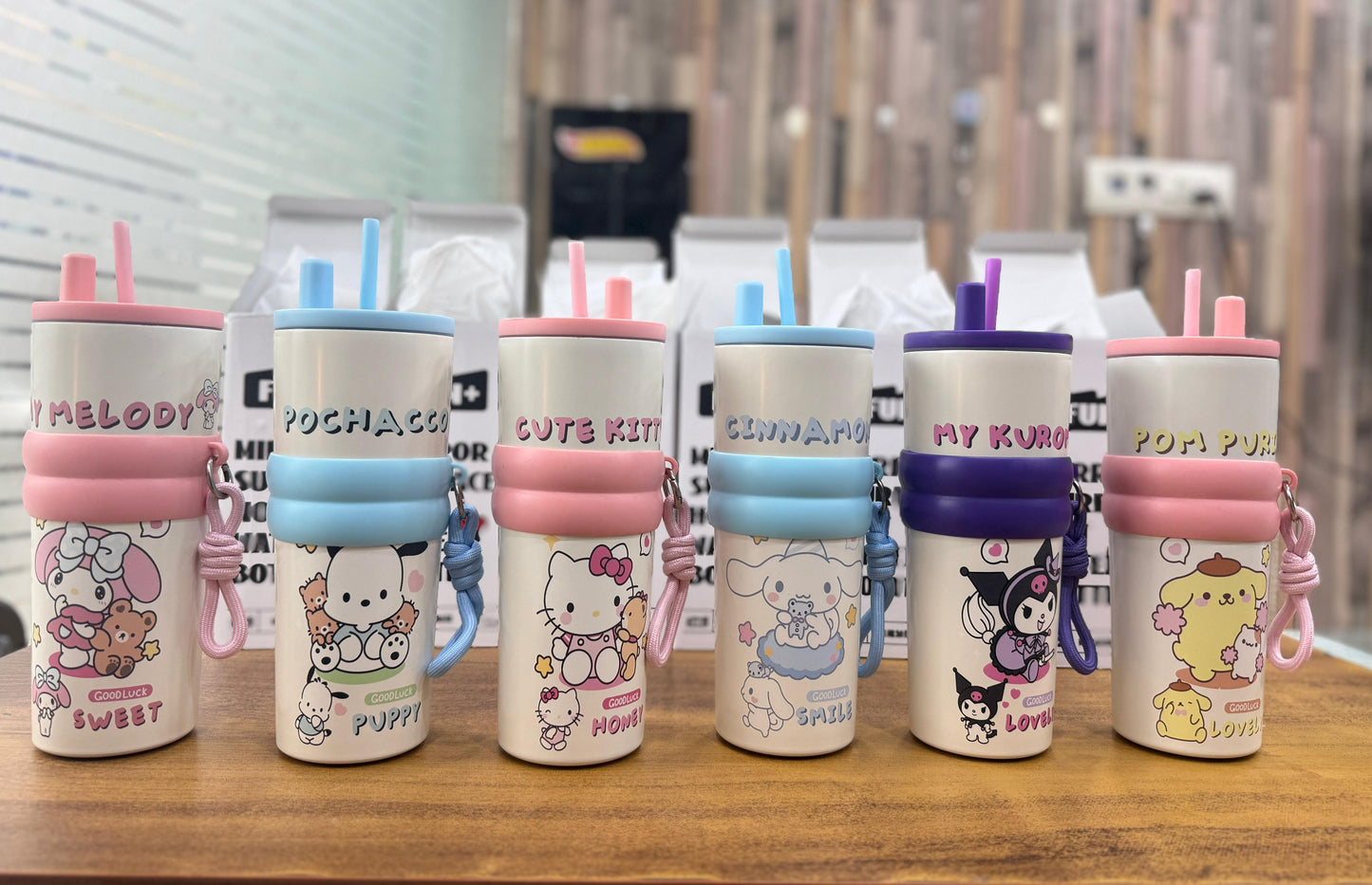 Kuromi & Friends Theme Insulated Steel Tumblers