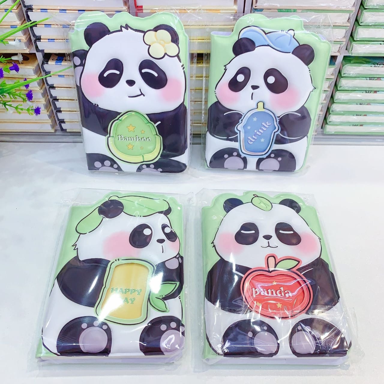 Cute Panda Soft Puffy Cover
