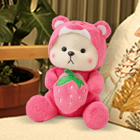 Strawberry Bear Plushie