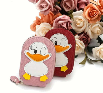 Cute Duck Card Holder/ Duck wallet