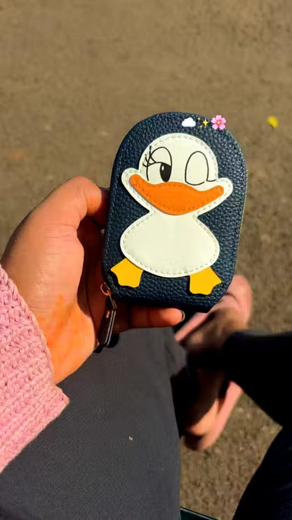 Cute Duck Card Holder/ Duck wallet