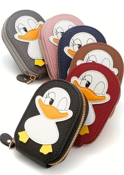 Cute Duck Card Holder/ Duck wallet