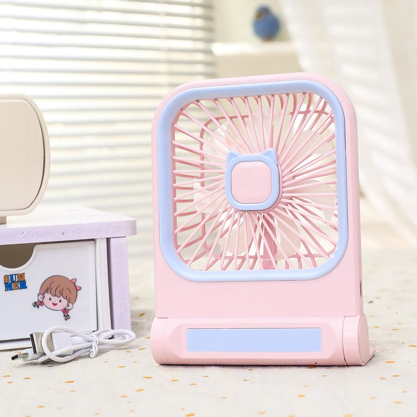 Breezy Bubblies Portable Fans