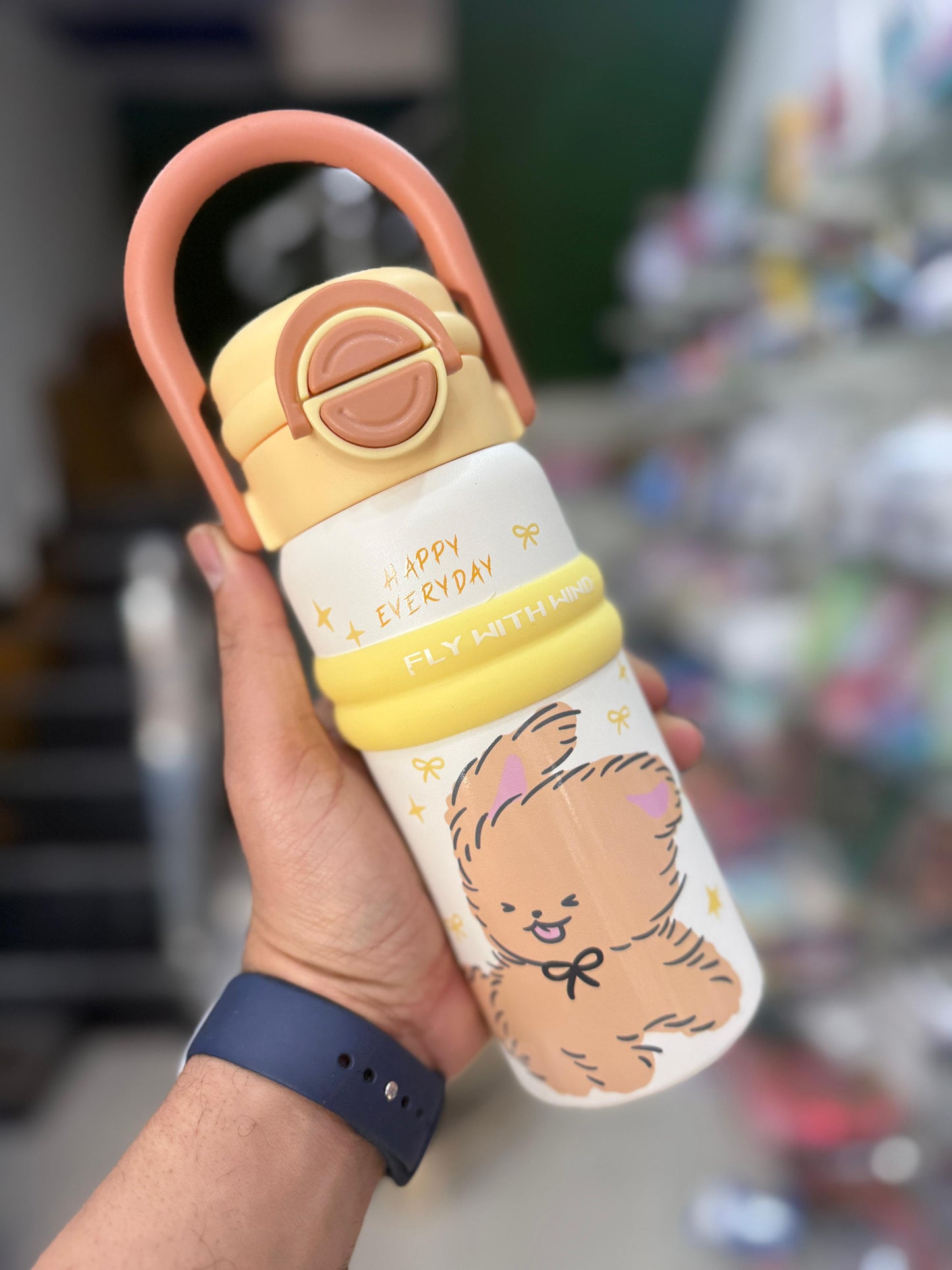 Panda Series Dual Sip Insulated Steel Bottle