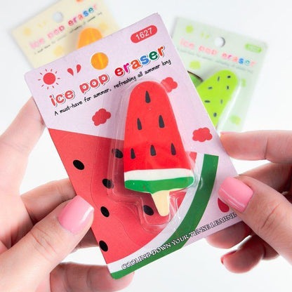 Fruit Ice Pop Eraser