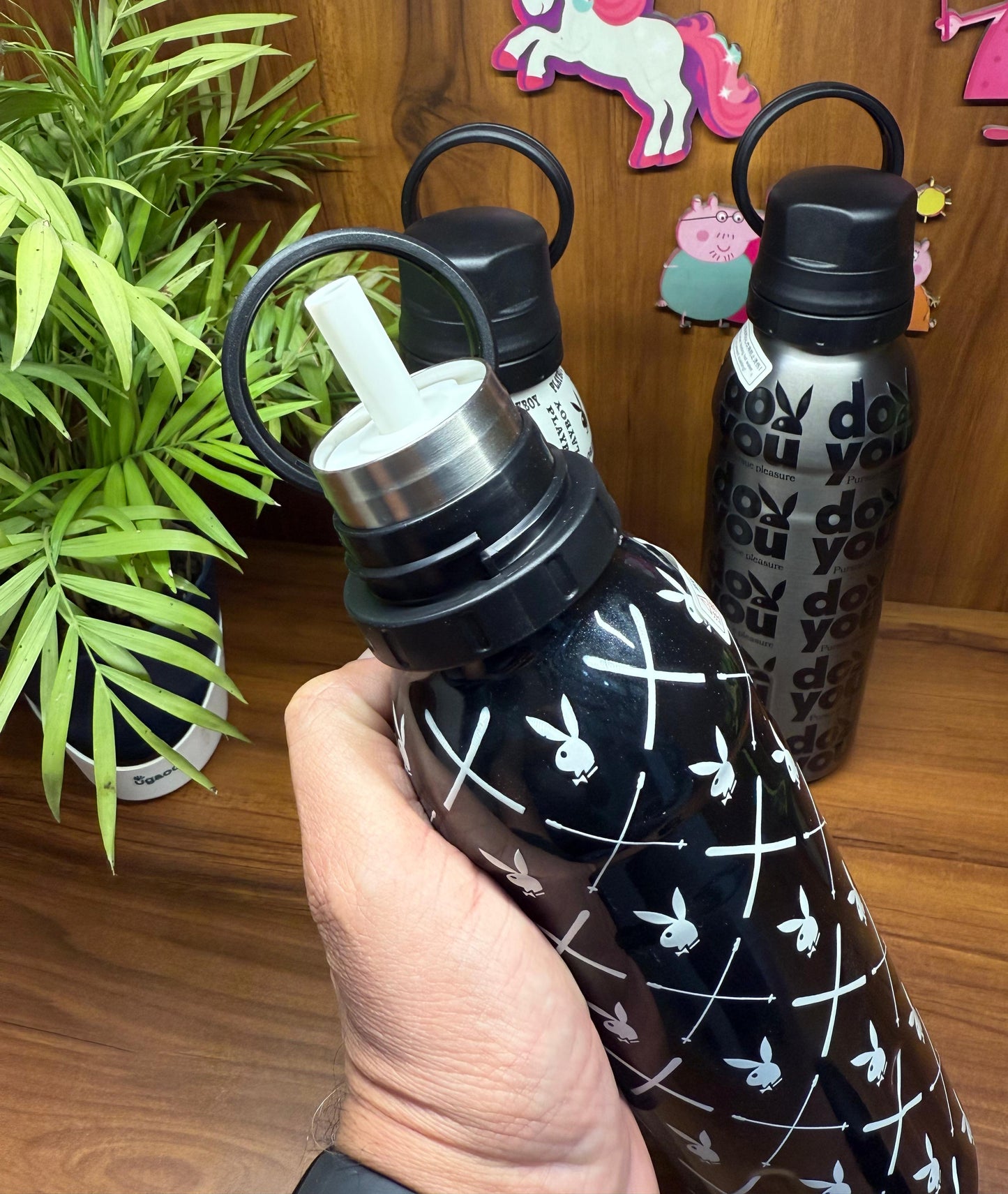 Playboy Original Insulated Steel Bottles