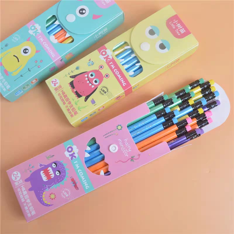 Little Tree Pencil Colour