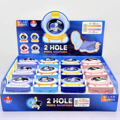 Unicorn Double Hole Metal Sharpener