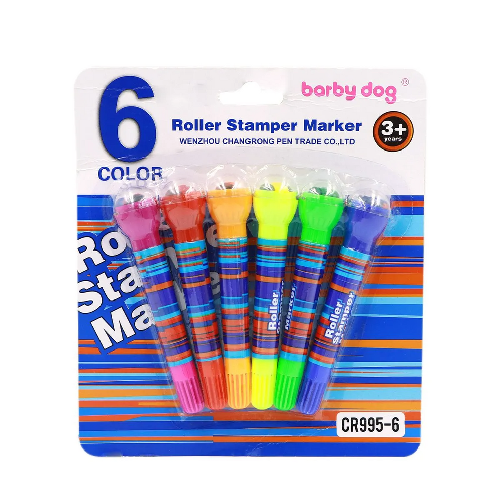 6 Roller Stamp Marker