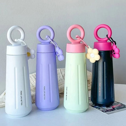 Flower Stainless Steel Insulated Water Bottle