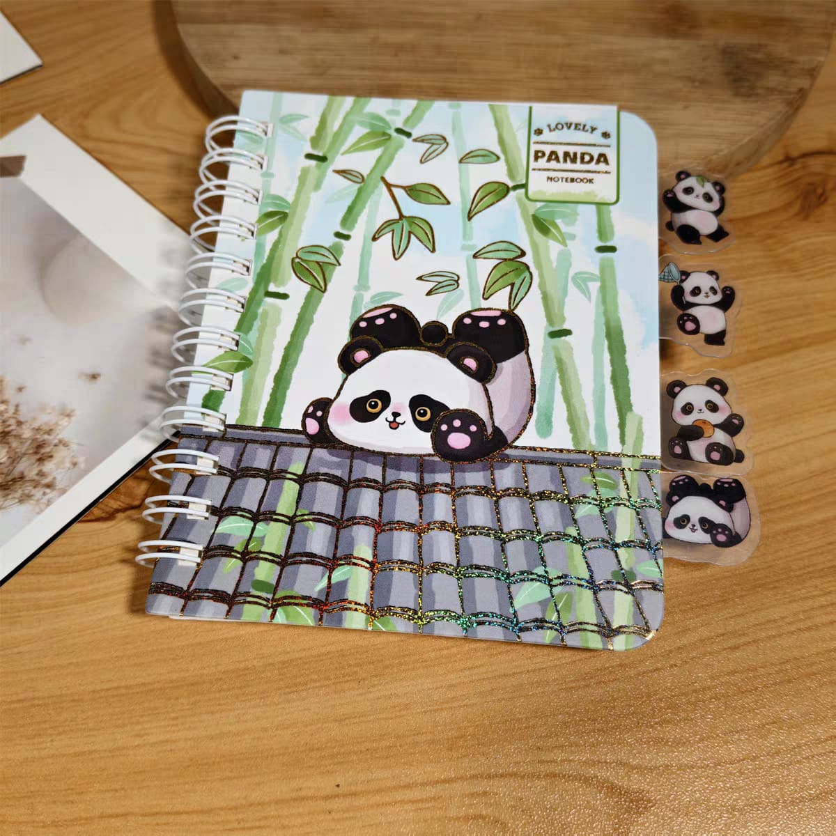 Lovely Panda Mini Spiral Diary