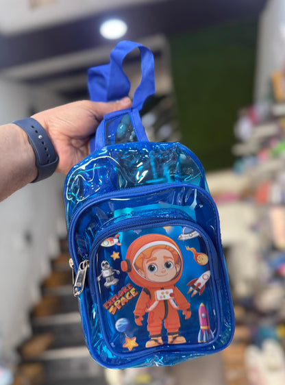 Transparent Neon Shades Kids Chest Bag