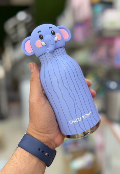Wild Animal Theme Insulated Steel Bottles