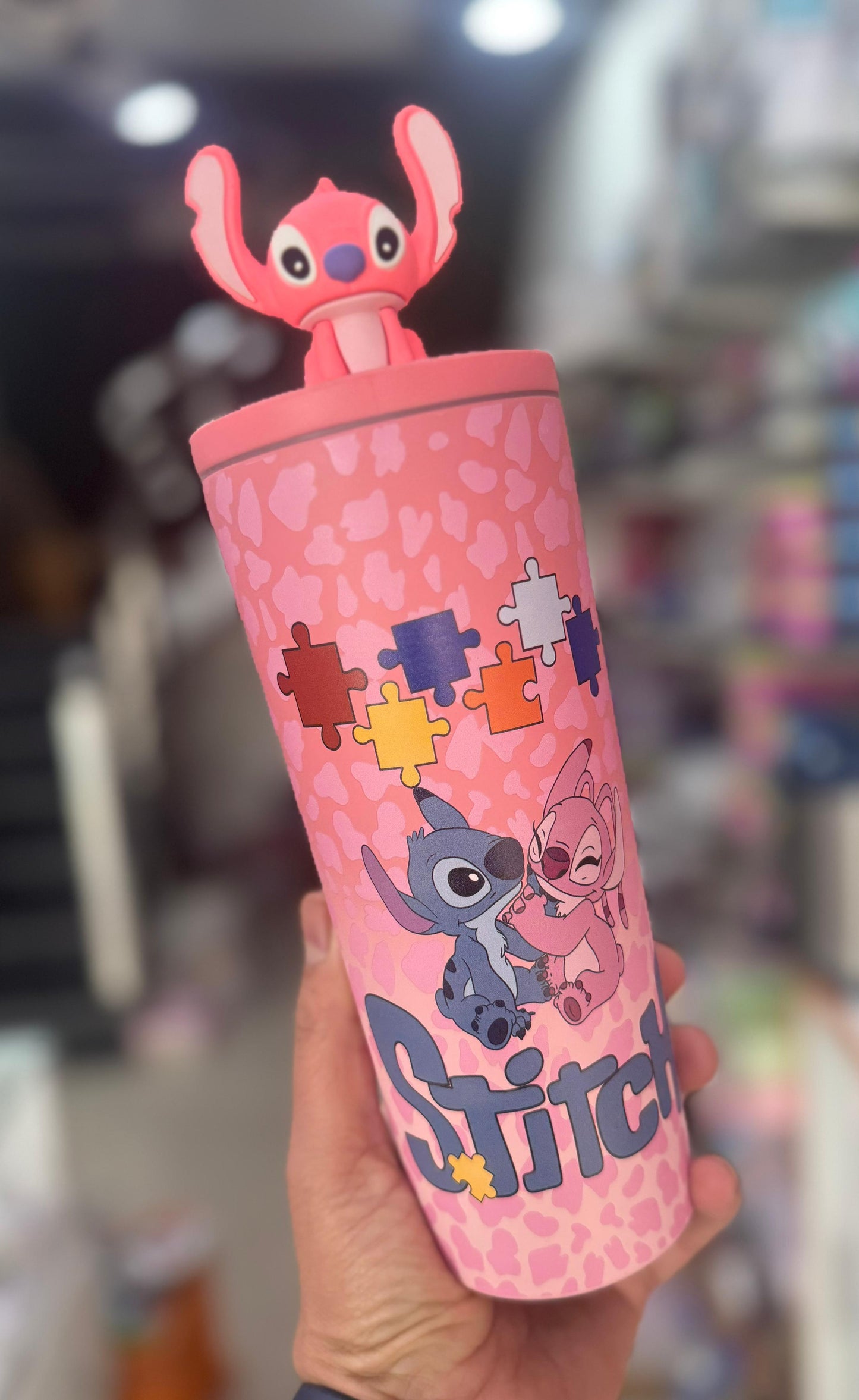 Stitch Theme Insulated Steel Sipper