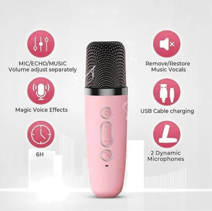 Bluetooth Karaoke Mic Speaker