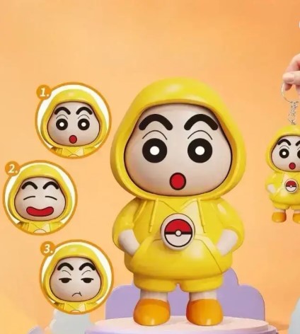 Moody Shinchan Keychain (MOQ 12)