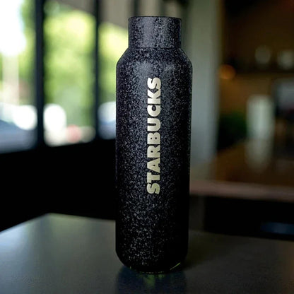 Starbucks Style Glossy Glitter Vacuum Insulated Stainless Steel Water Bottle