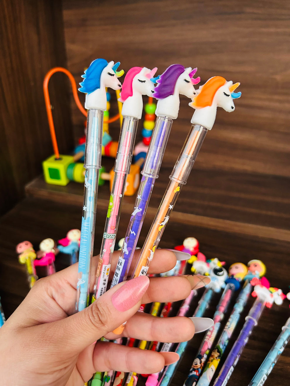 Unicorn pencils