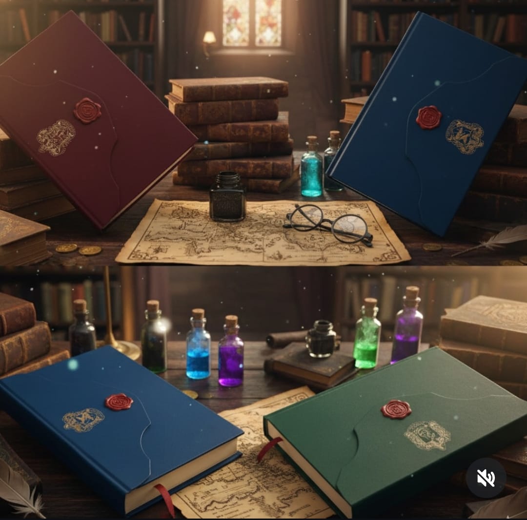 Classic Harry Potter Ruled Pages Diary