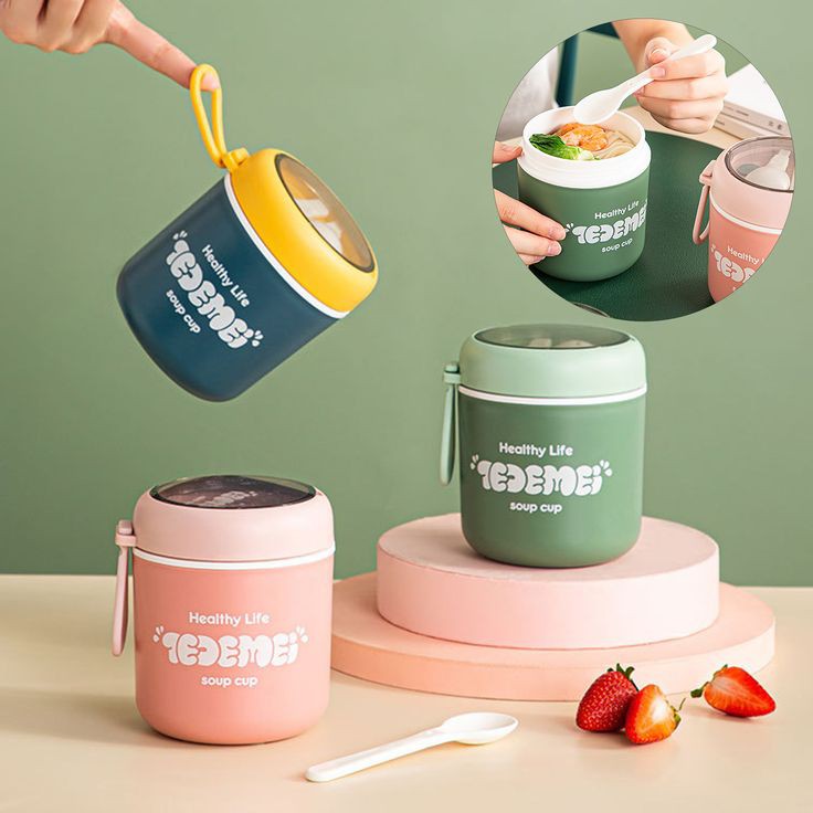 Stainless Steel Insulated Soup Cup