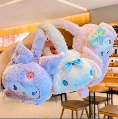 Kuromi Theme Earmuffs