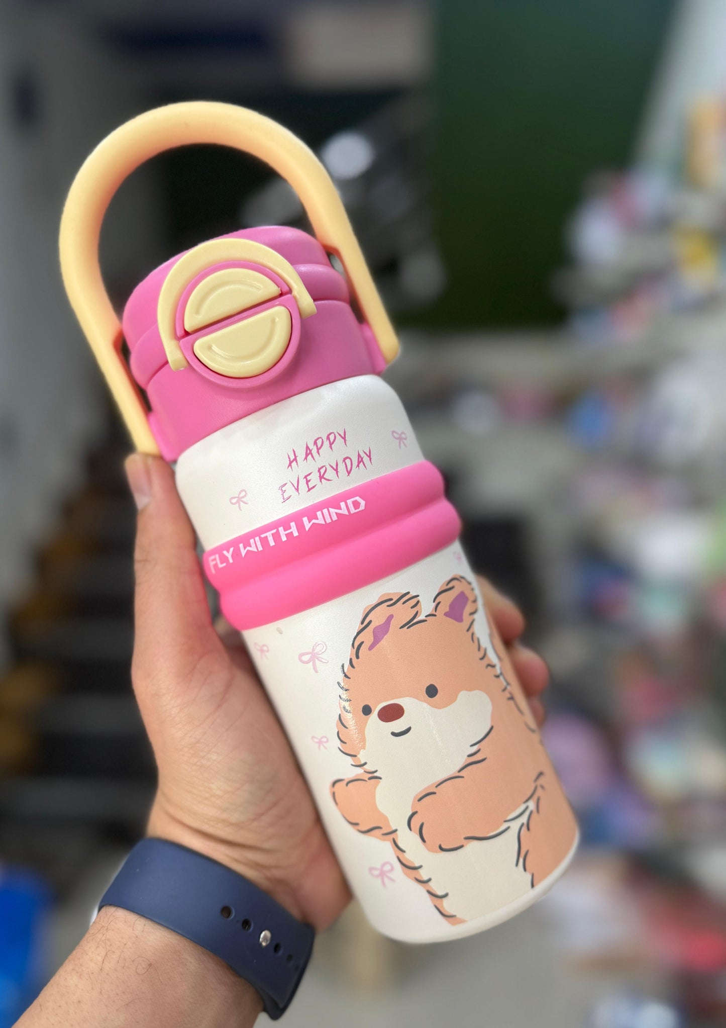 Panda Series Dual Sip Insulated Steel Bottle