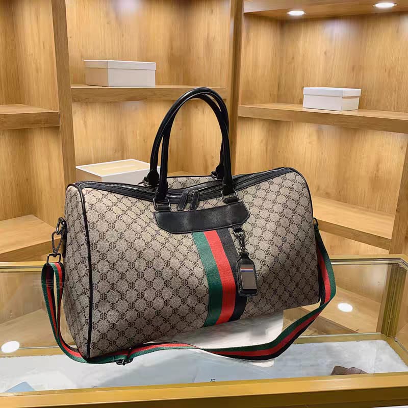 Premium Leather Luxurious Look Duffle Bags