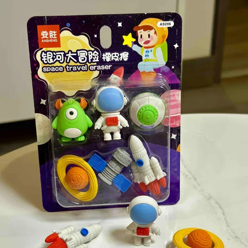 Space Theme Erasers