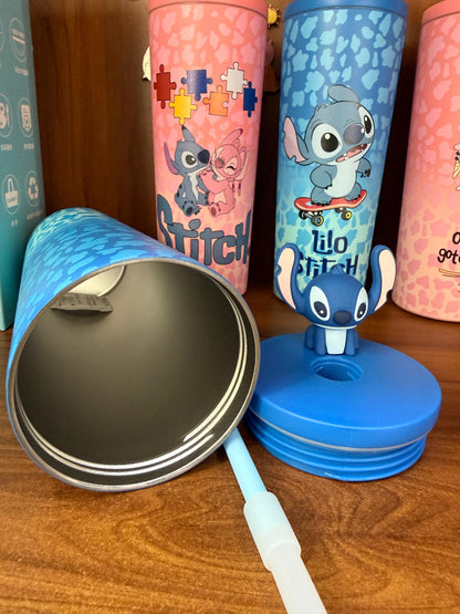 Stitch Theme Insulated Steel Sipper