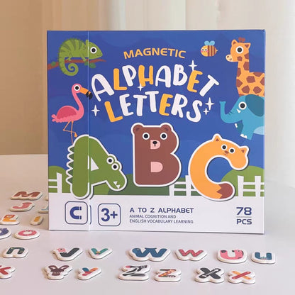 78 Pc Magnetic Alphabets Game