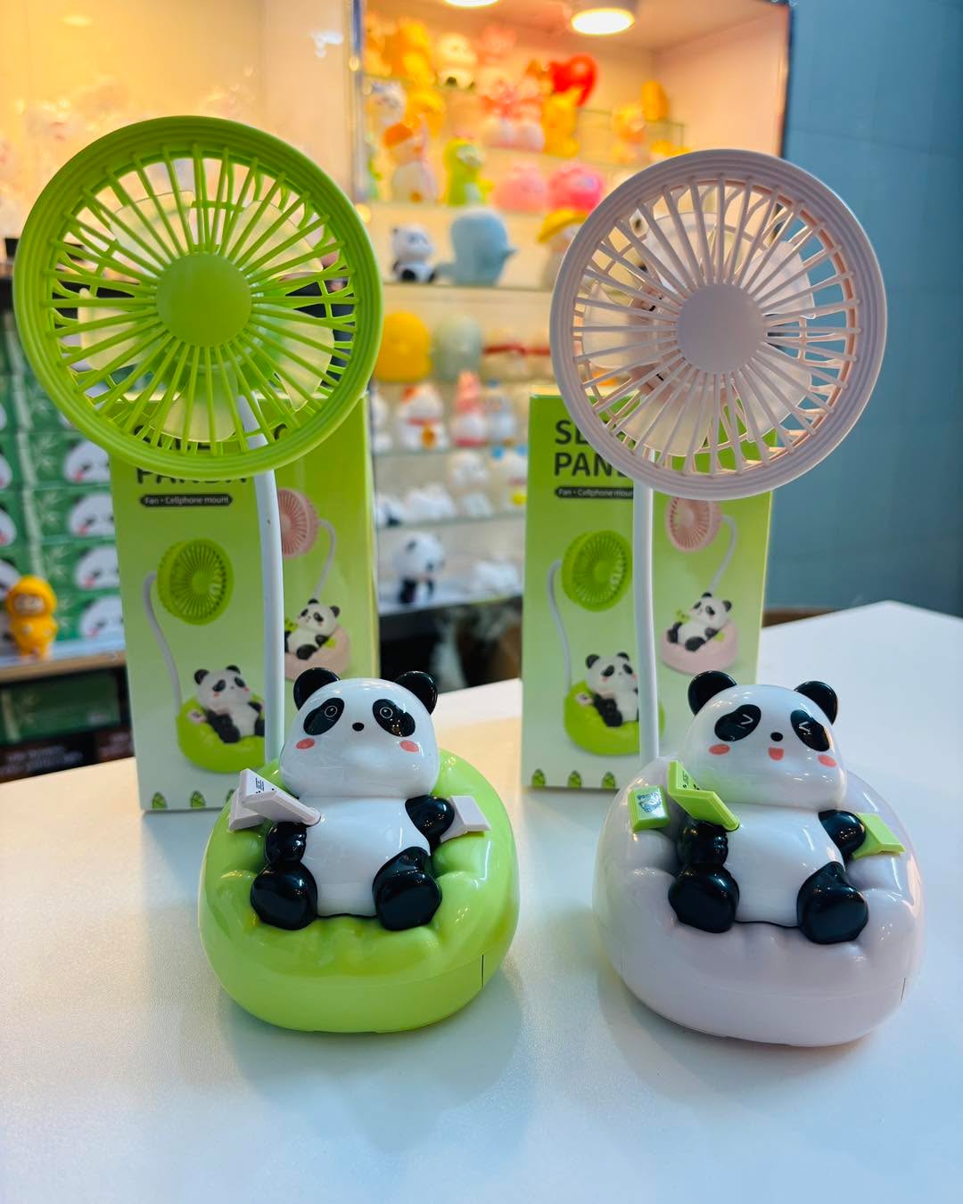 Cute Sleeping Panda Rechargeable Fan