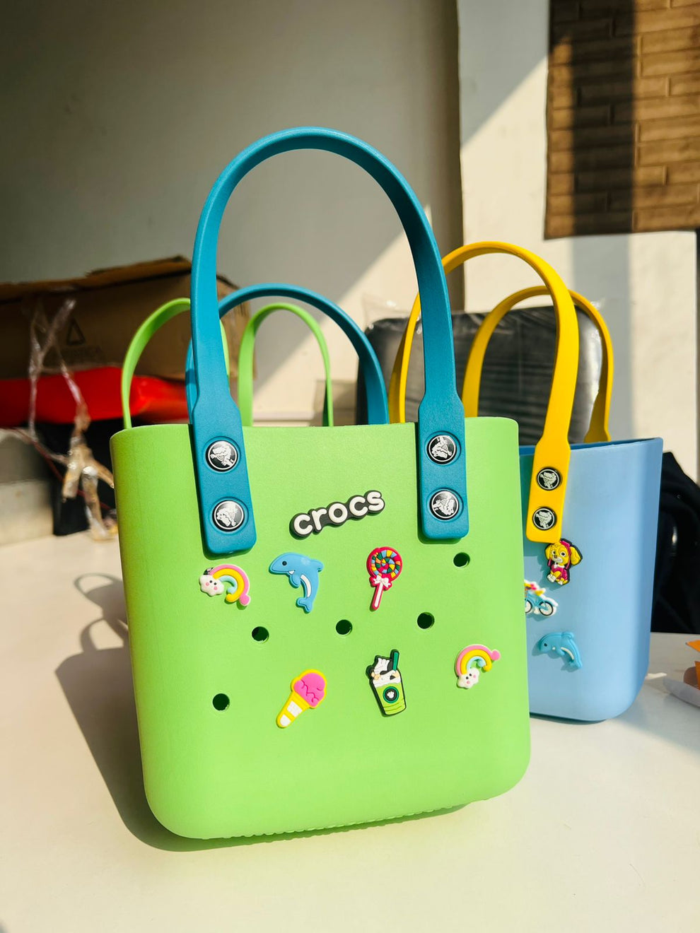 Silicon Crocs Bag