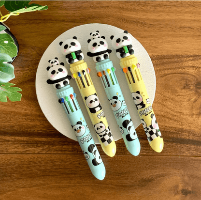 Panda Theme 10 in 1 Pen