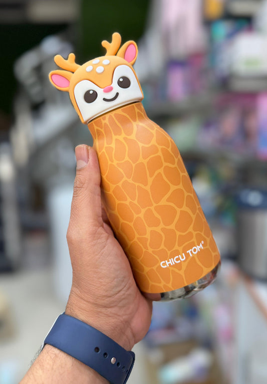 Wild Animal Theme Insulated Steel Bottles