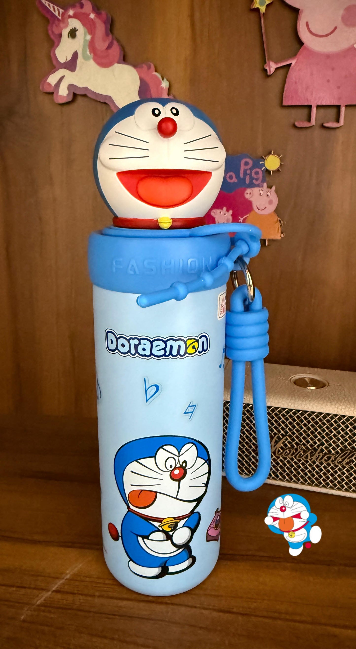 Doraemon Theme Insulated Steel Sipper