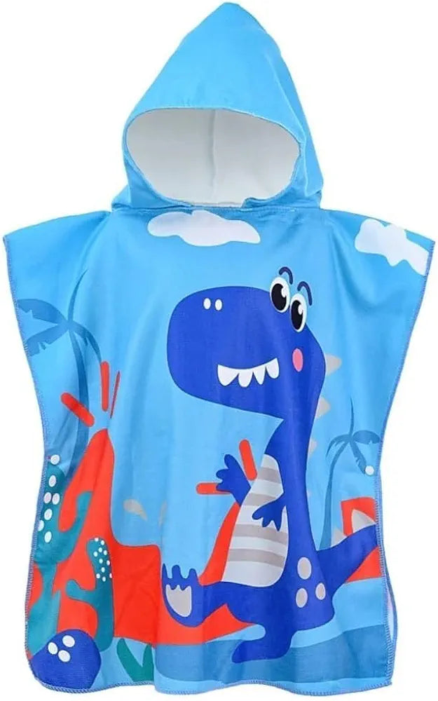 Kids Hooded Poncho Towels