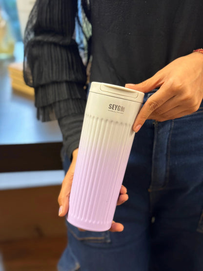 Insulated Dual Valve Stainless Steel Coffee Mugs/Tumblers Bottle