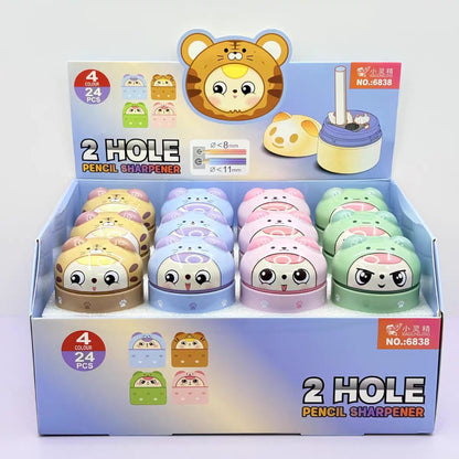 Unicorn Double Hole Metal Sharpener