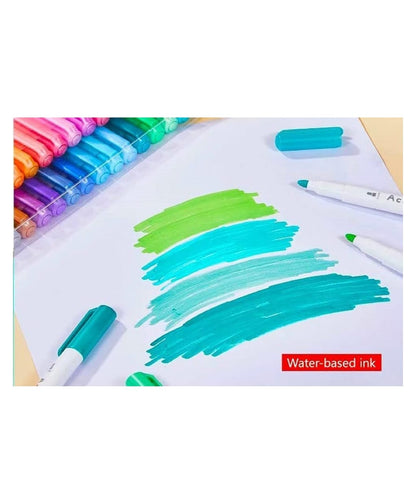12 Pc Acrylic Marker Set