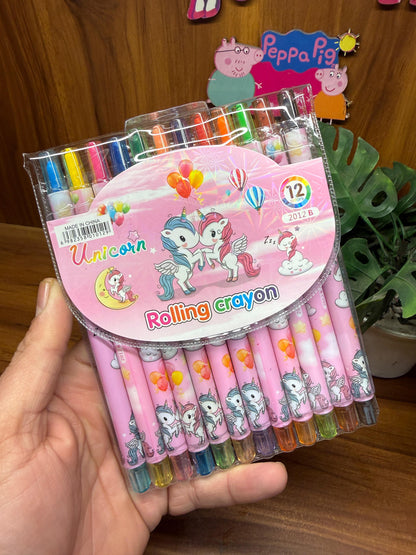 Rolling Crayons Markers