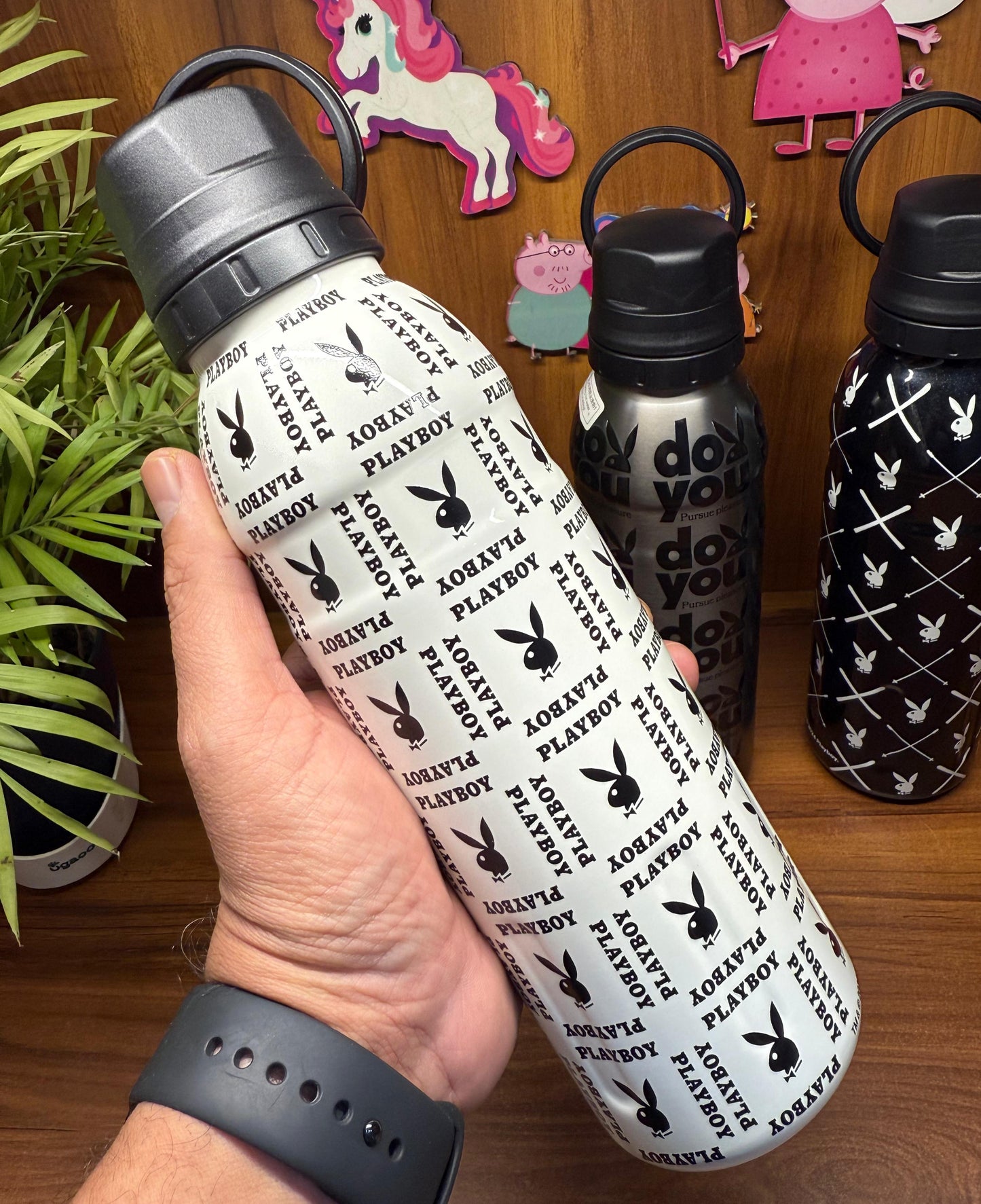 Playboy Original Insulated Steel Bottles