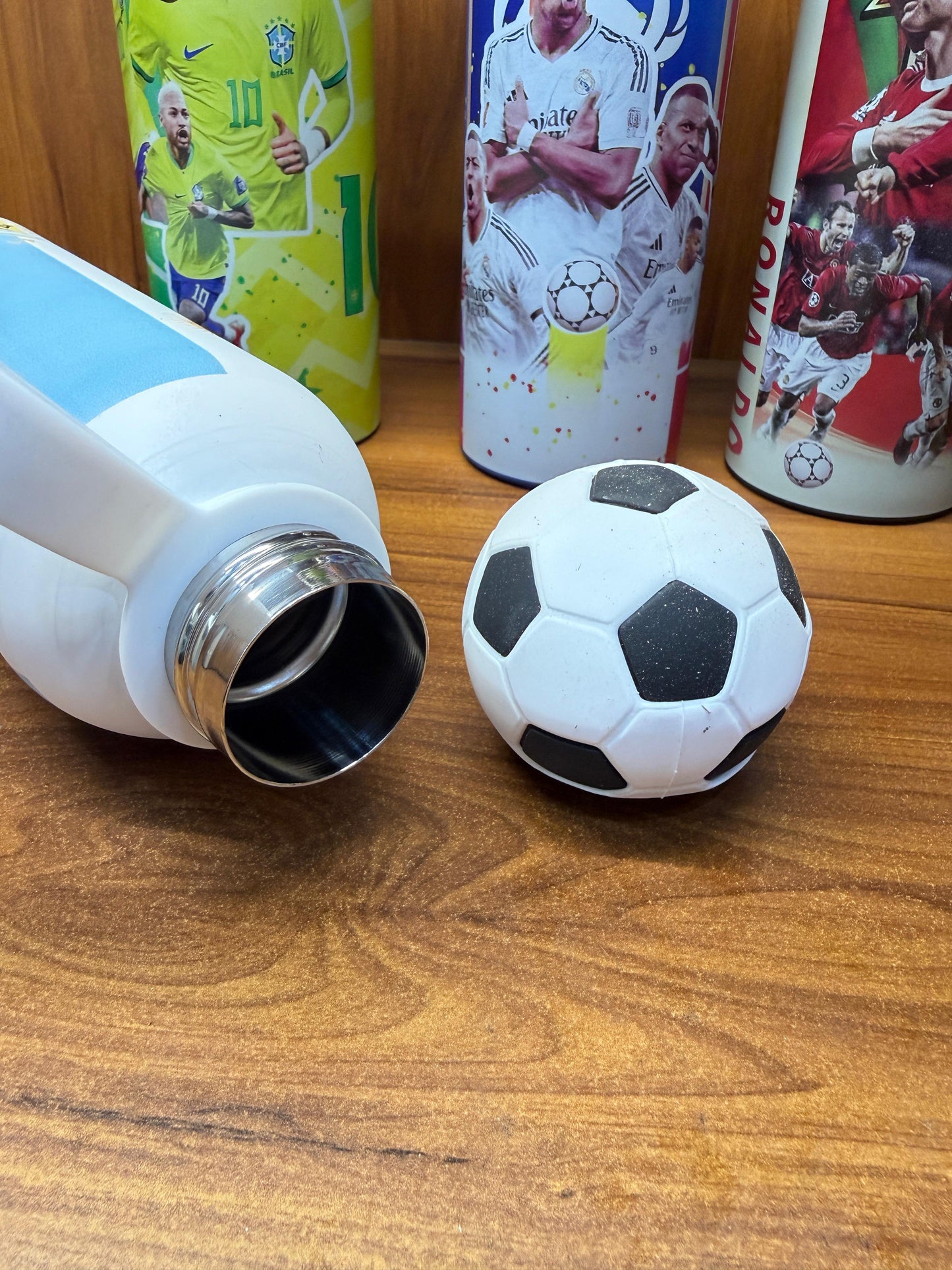 Football Theme Insulated Steel Bottles
