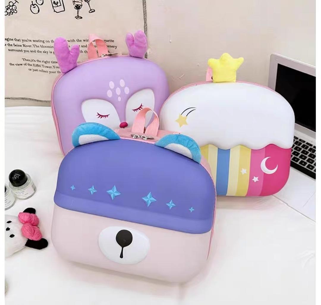 Kids Cute Hard shell 3D Bagpack