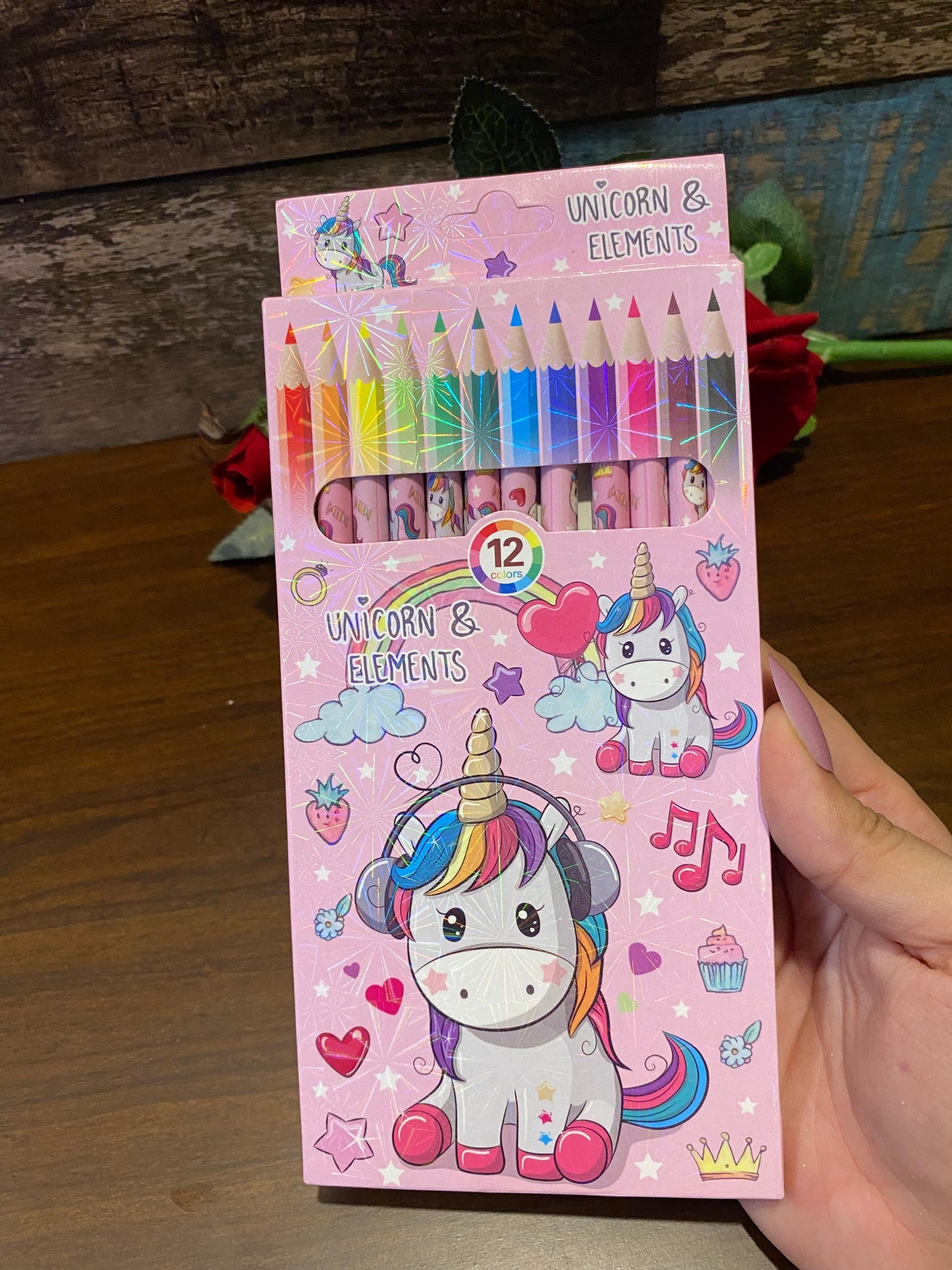 Unicorn mox colour pencil