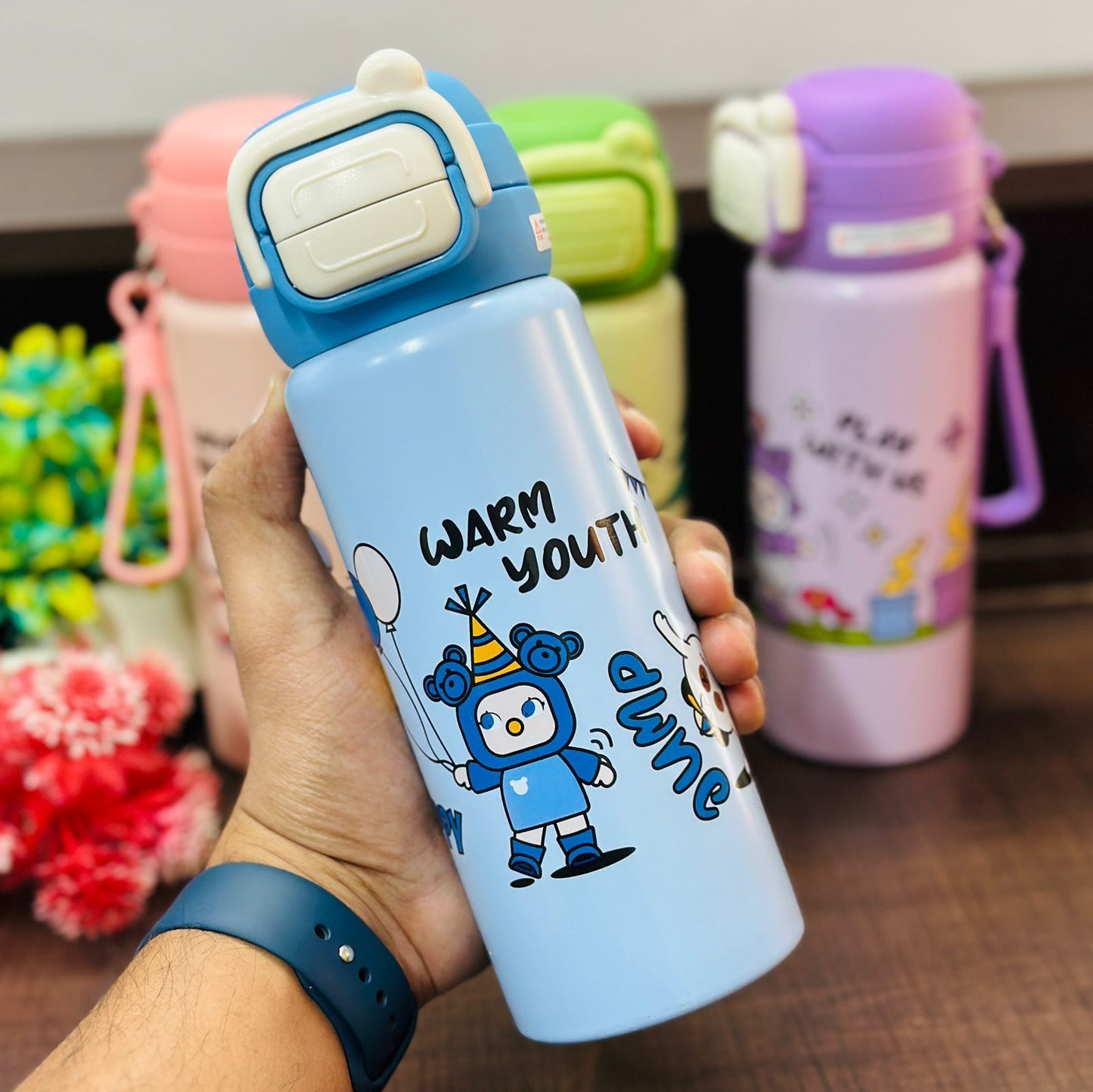 Cute Cartoon Drinking Bottle