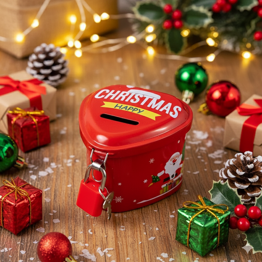 Christmas money bank
