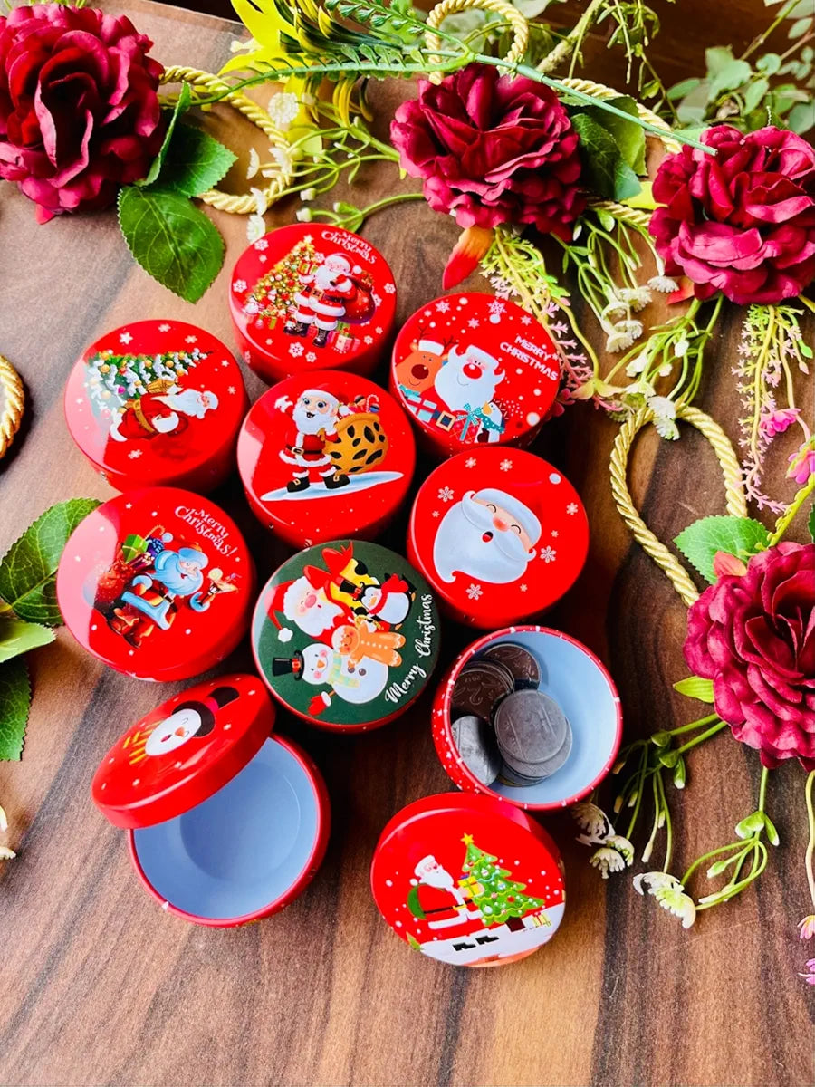 Christmas Tin Box