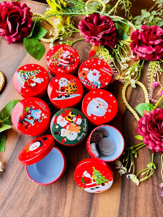 Christmas Tin Box