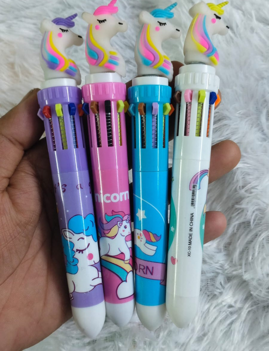 Unicorn 10 in 1 Pen
