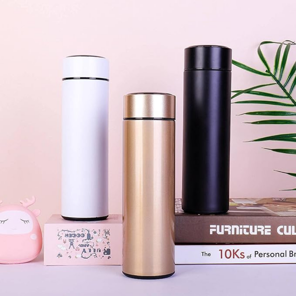 LED Temperature Display Bottle